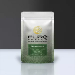 Puro Kratom powder Green Maeng Da strain product photo